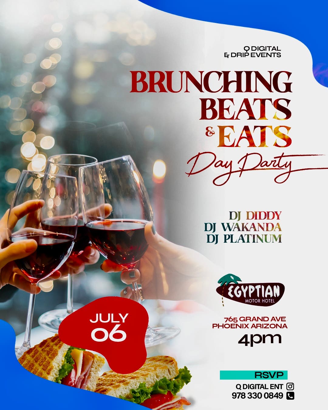 Brunching on Beats and Eats Day Party