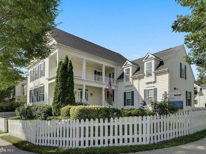 This Williamsburg-style colonial in Ashburn is one of the highlighted real estate listings in the region.