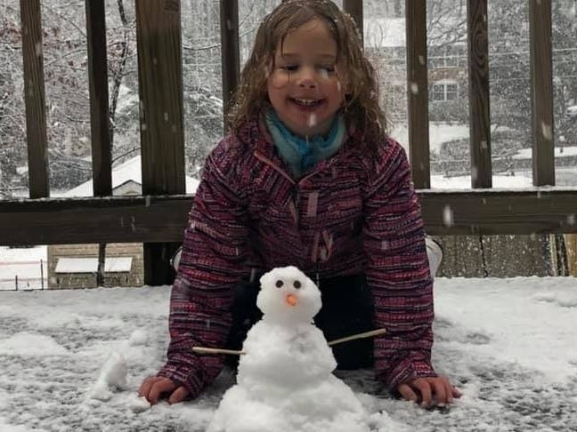 We asked Vienna Patch readers to submit photos of the first snowfall of 2020.