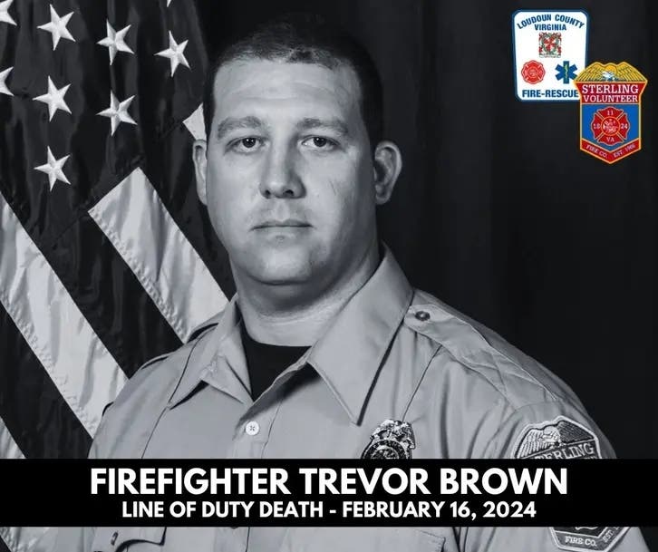 Fallen Firefighter Trevor Brown's funeral will be held Monday, March 4, drawing many fire and rescue workers from the region. The public can watch the service via livestream.