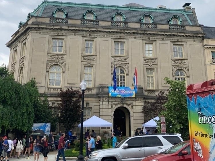 The EU Embassies Open House is one of the notable events during Mother's Day weekend in DC and Northern Virginia.