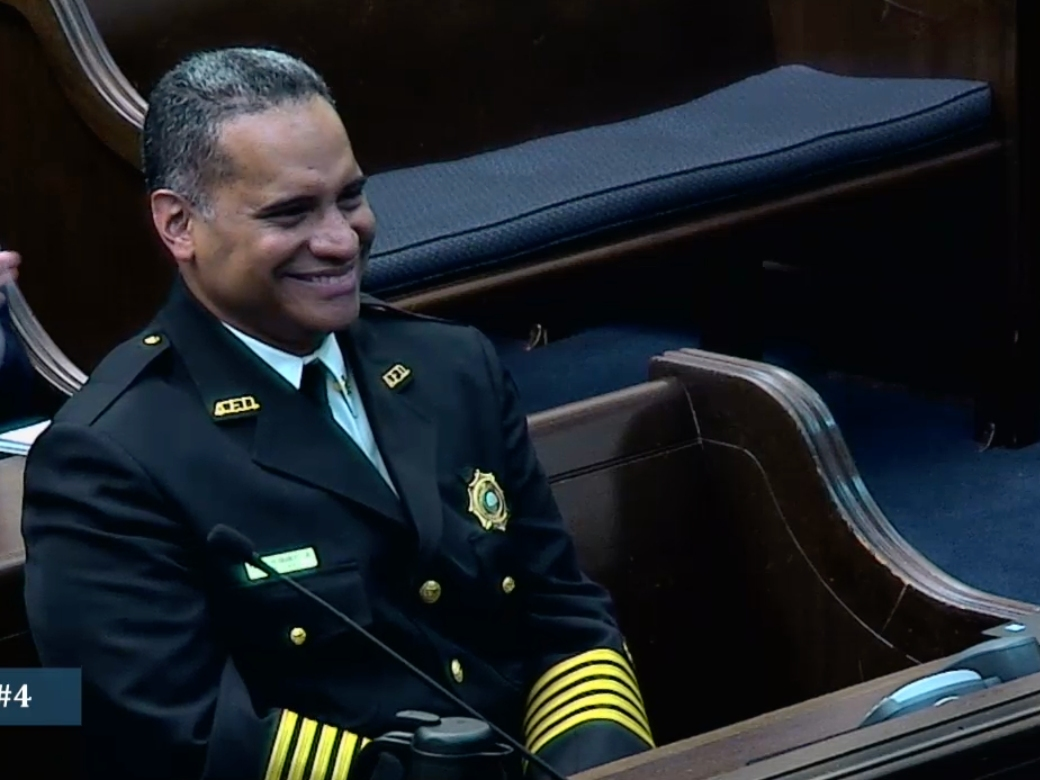 Alexandria's New Fire Chief Felipe Hernandez Jr. Sworn In