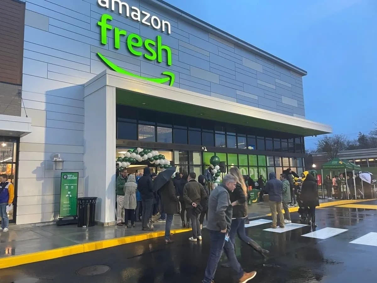 Amazon Fresh Prepares To Open New Alexandria Store
