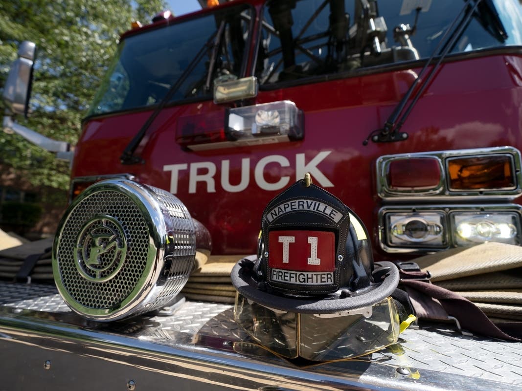 No one was hurt when a home on Wildflower Circle caught fire Wednesday afternoon. 