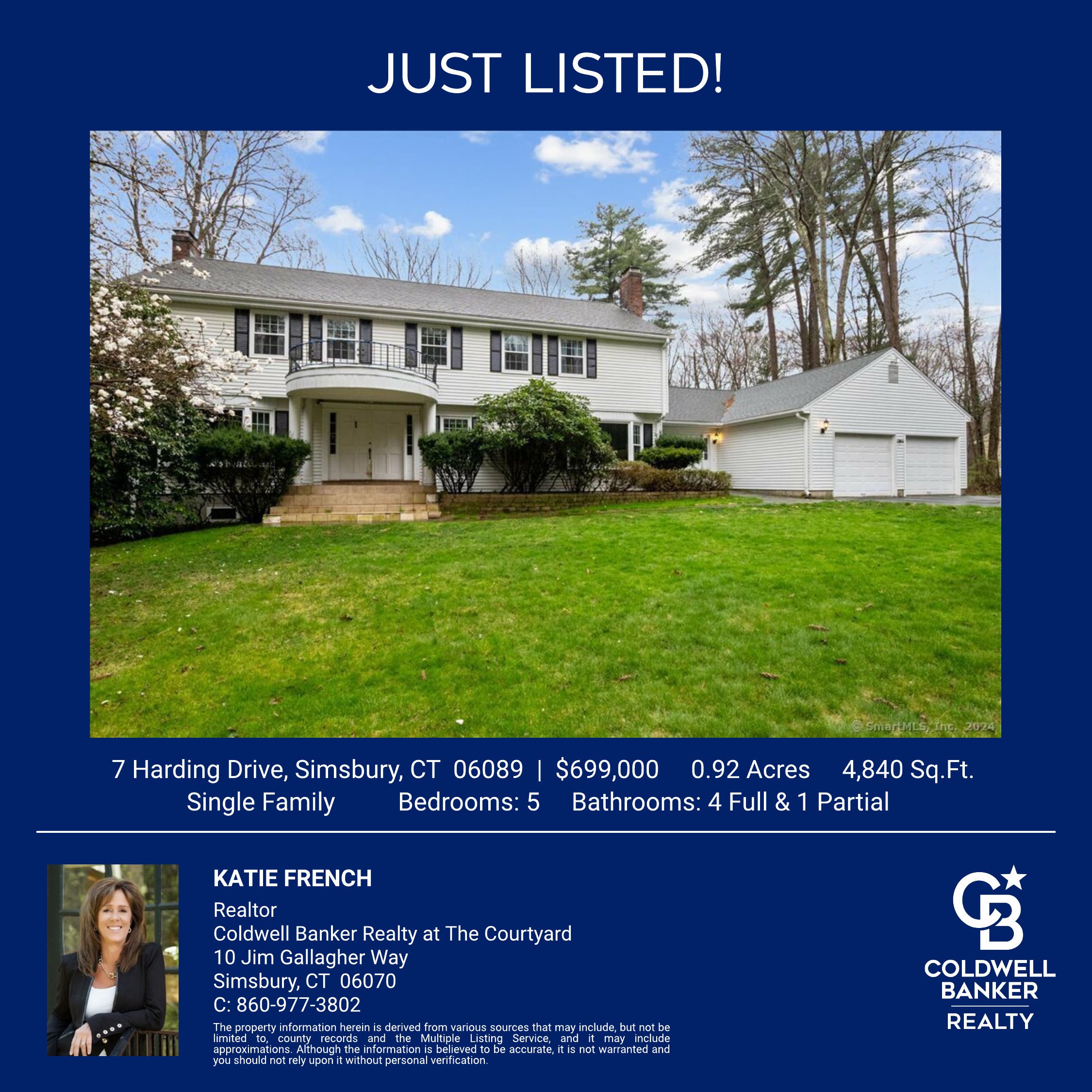 Simsbury home for sale!