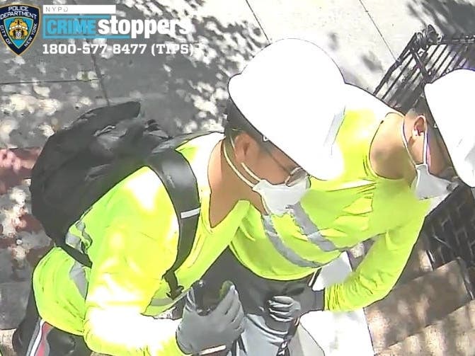 Two men dressed as construction workers attacked a 12-year-old boy during a botched break-in attempt in Sunset Park Friday, according to the NYPD. 