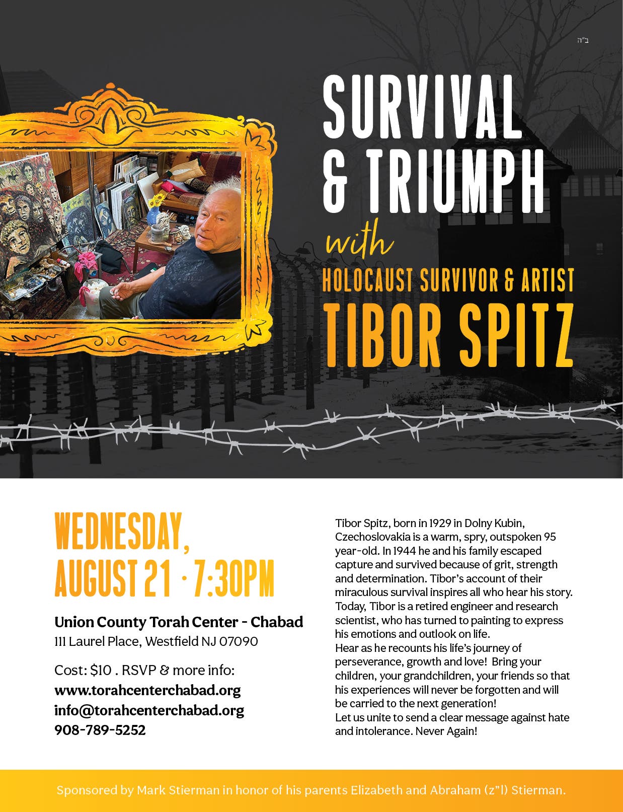 Survival & Triumph with Tibor Spitz