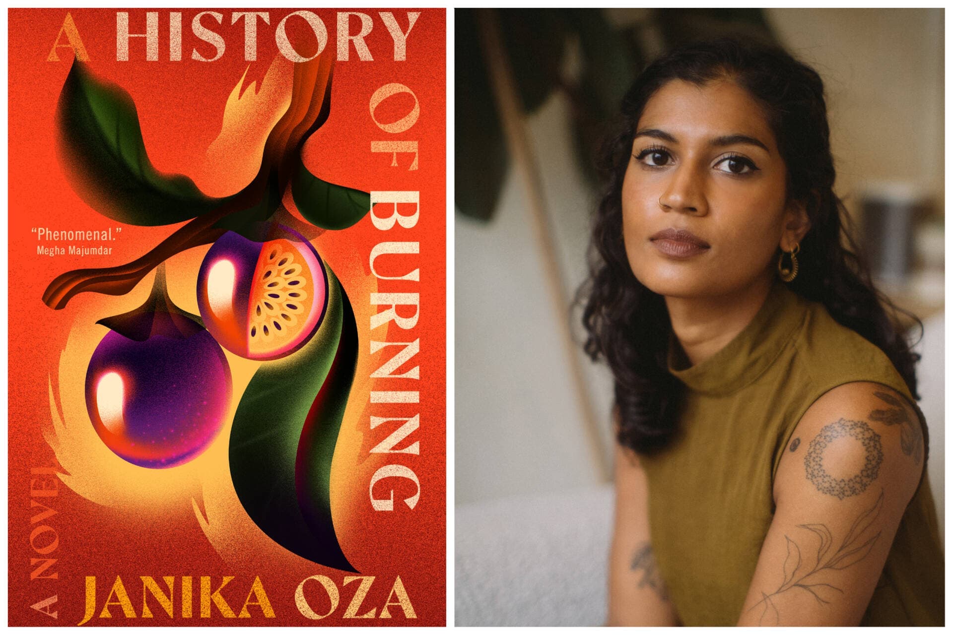 Author Janika Oza Discusses Her Novel A History of Burning