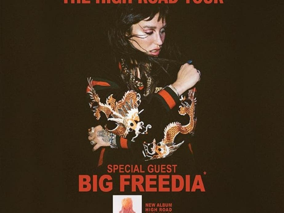 Kesha will be touring North America along with special guest Big Freedia to promote the release of her new album.