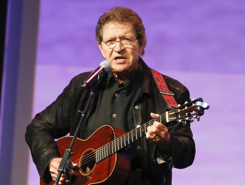 Musician Mac Davis performs at the Texas Film Awards in Austin, Texas on March 6, 2014.