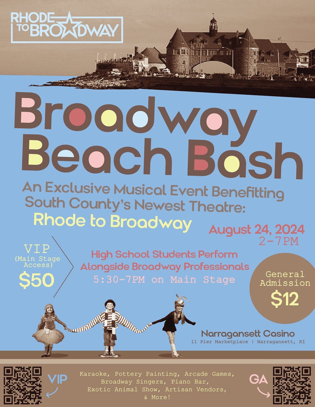 Broadway Beach Bash: Rhode to Broadway Theatre Festival