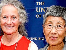 Dr. Donna Schwartz-Barcott​ and Dr. Hesook Suzie Kim