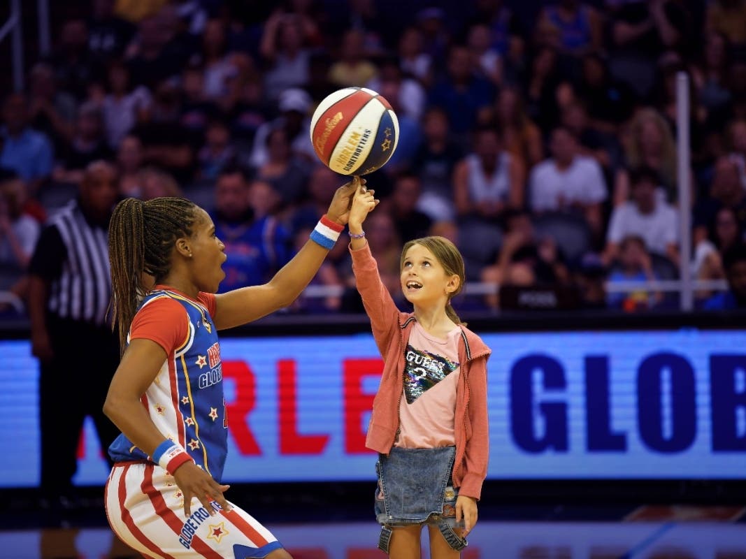 The Harlem Globetrotters bring their iconic game to entertain fans at the Tsongas Center on January 2nd.