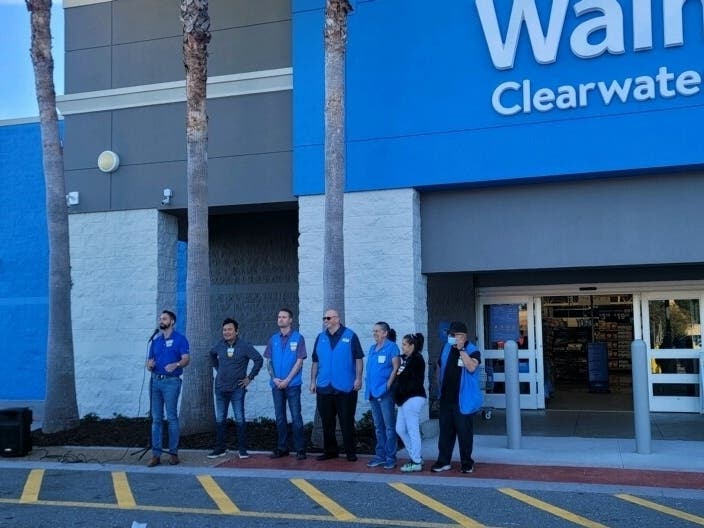 Examples of the new store renovations include expanded online grocery pickup and grocery departments, and new self-checkout registers. 