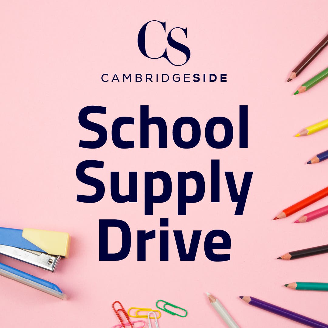 CambridgeSide Hosts School Supply Donation Drive for East End House