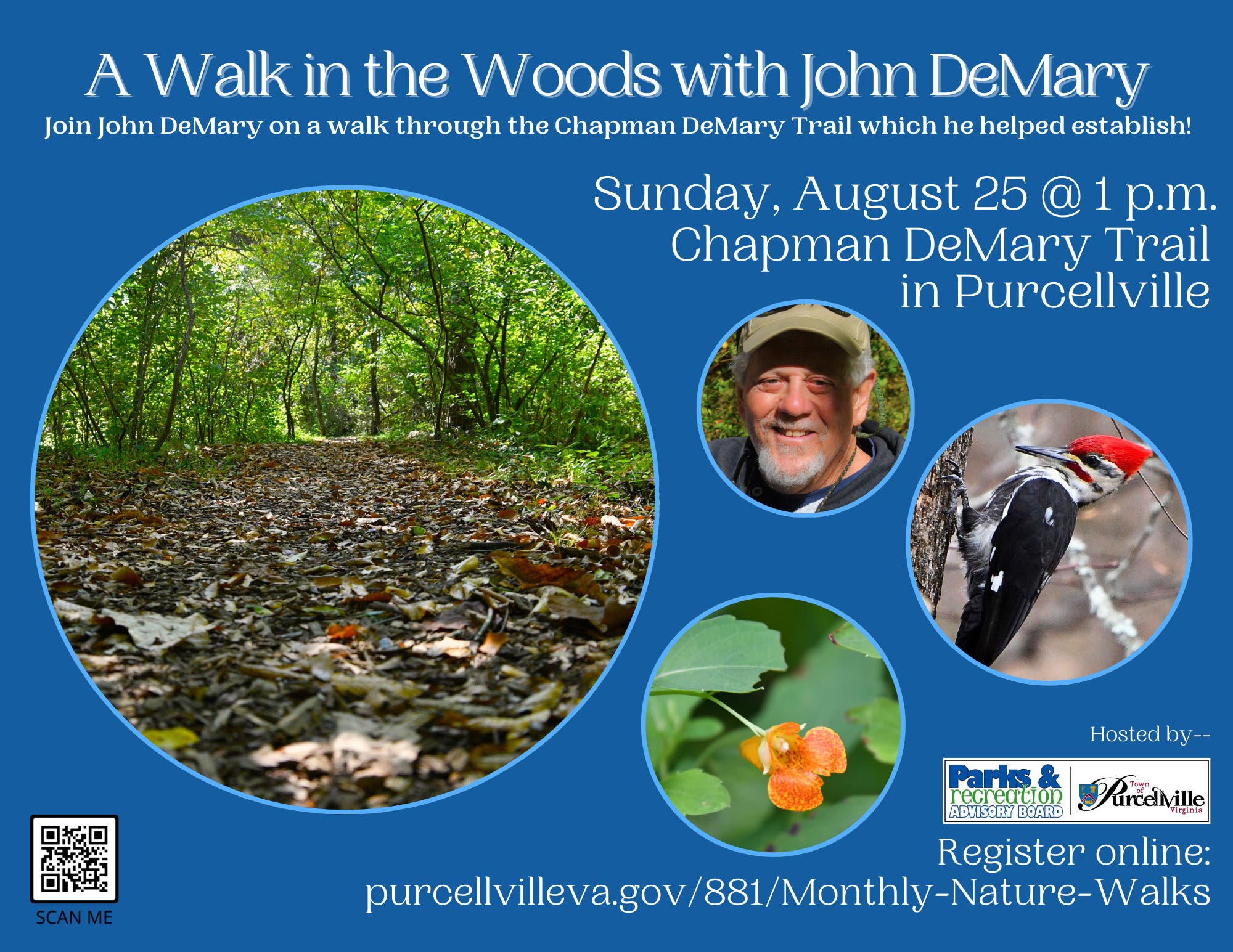 A Walk in the Woods with John DeMary at the Chapman DeMary Trail