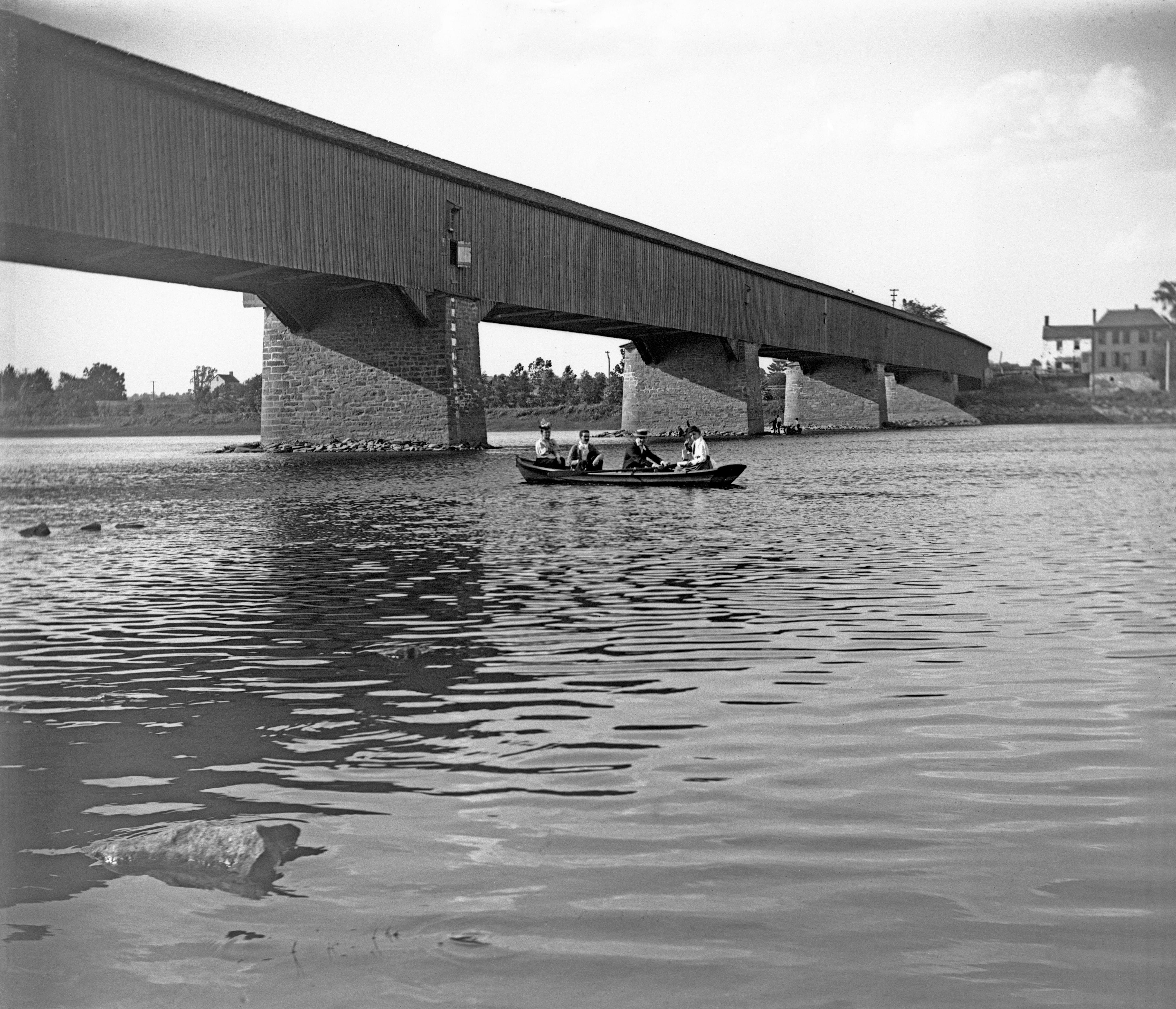 Yardley's Bridges Across the Delaware River  