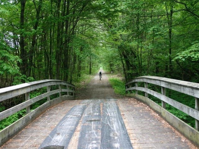 The Kal-Haven State Park Trail was named a Pure Michigan Trail at the Governor’s Conference on Tourism Wednesday in Grand Rapids.