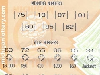 A Wayne County man said he is sending his wife on a trip after winning a $1.3 million jackpot from the Michigan Lottery playing the Doubler Wild Time Progressive Fast Cash game.