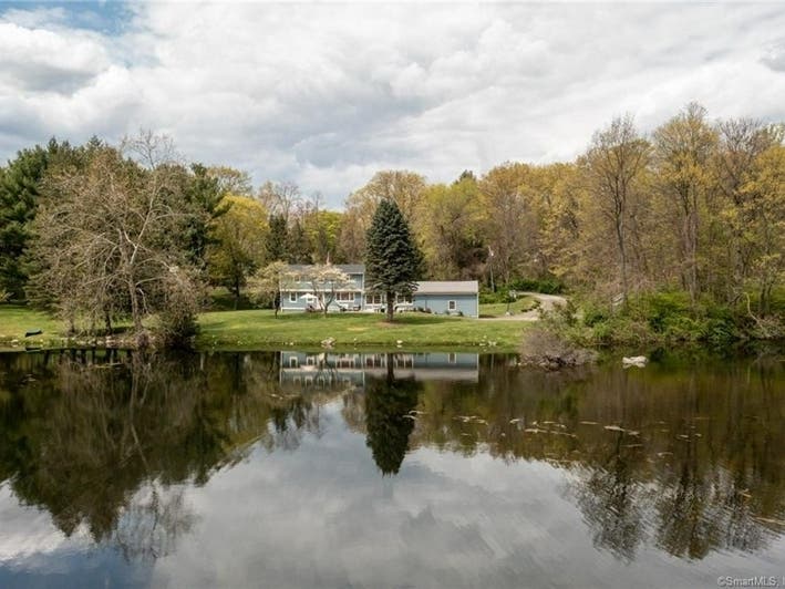 'Breathtaking' Private Waterfront Setting On Over An Acre In Wilton