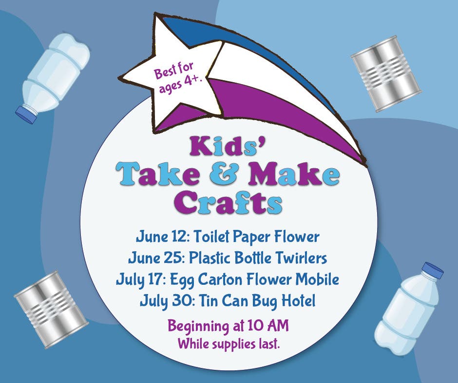 Kids' Take & Make Crafts