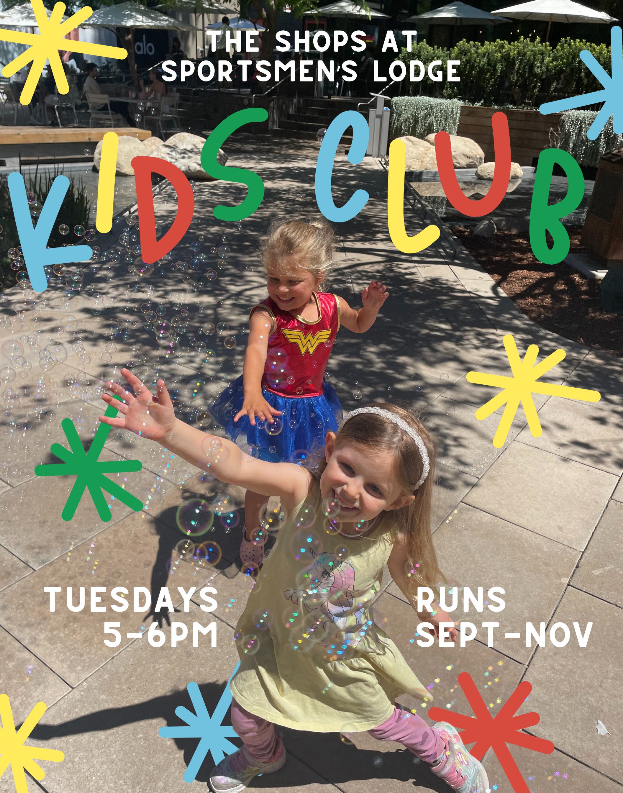 Fall Fun: Kids Club Fall Series at The Shops at Sportsmen’s Lodge	