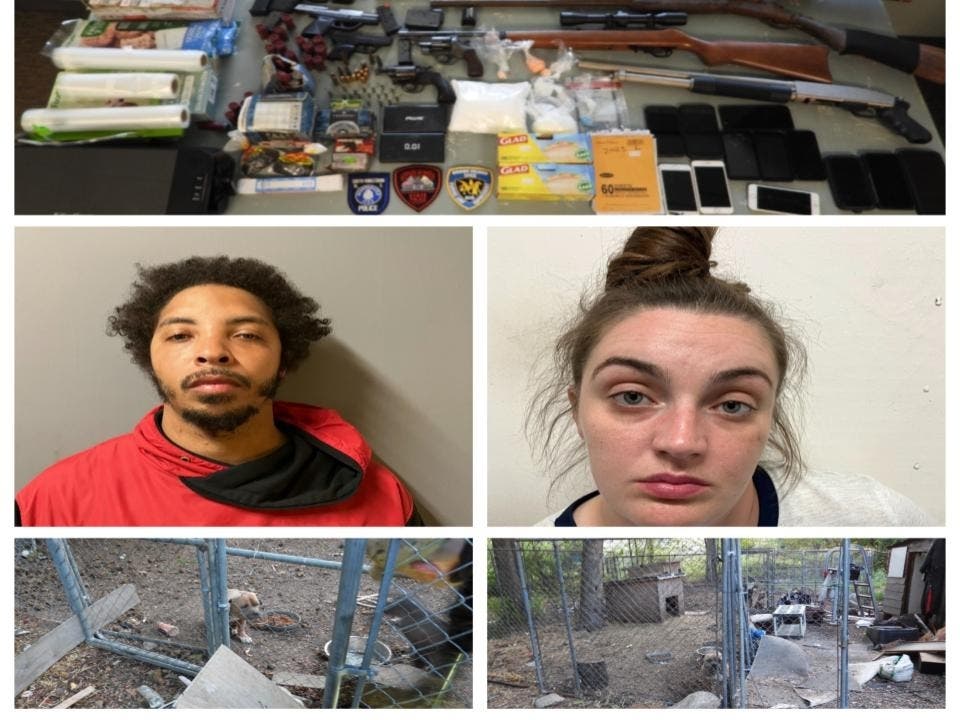 State police, along with South Kingstown officers and the Rhode Island Society for the Prevention of Cruelty to Animals (RISPCA) worked together on the investigation that led to the arrests of Mason Wilson, 35, and Tarra Jackson, 29, both of Exeter.