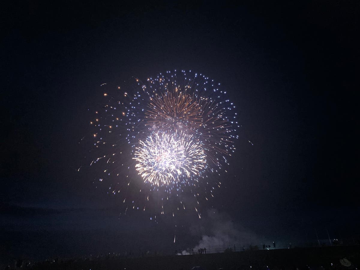 July 4 Fireworks Over Newport Harbor
