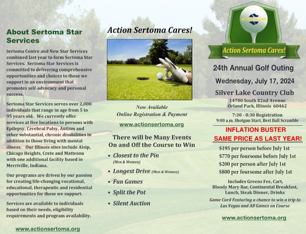 Action Sertoma 24th Annual Golf Outing