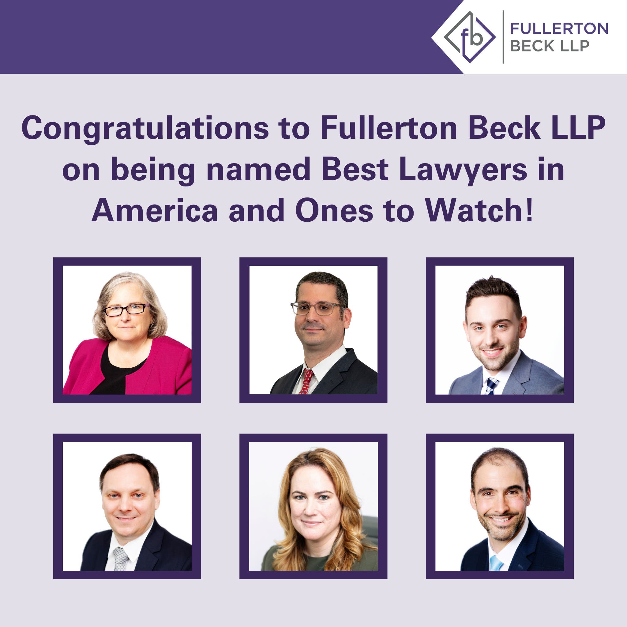 Fullerton Beck Attorneys in New York and Connecticut Honored by Best Lawyers