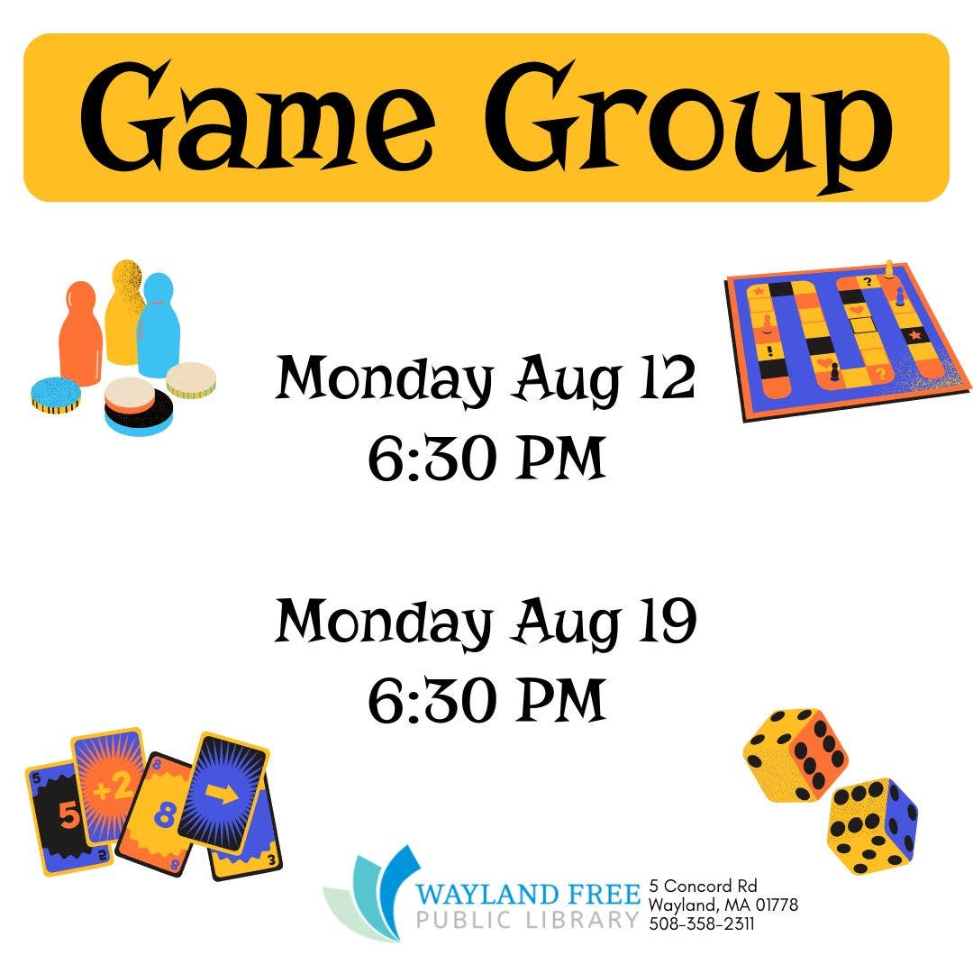 Game Group for Adults