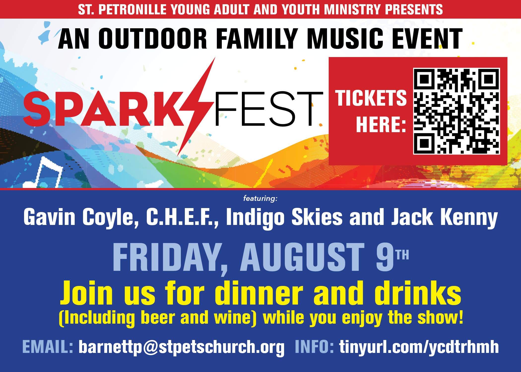 SPARKFEST – An Outdoor Music Event