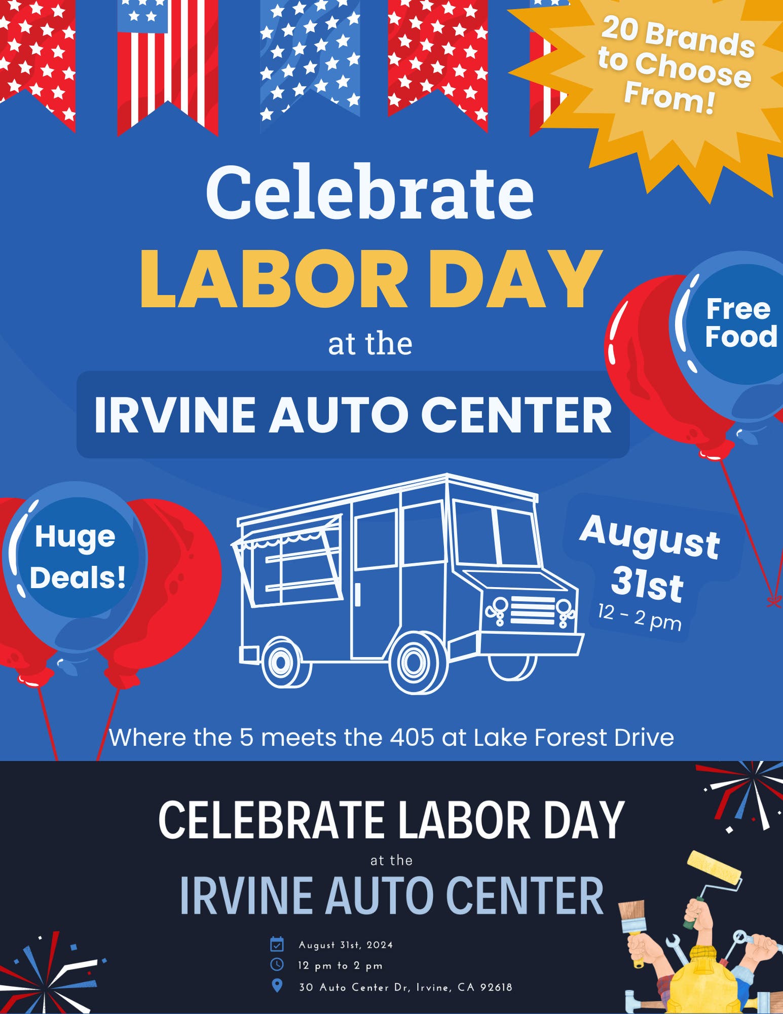 Labor Day Deals and Delicious Food!