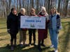 L-R: Daniela Shebitz, Chair/Professor, Environ.& Sustainability Sciences-Kean Univ.;  Union City Commissioner Bette Jane Kowalski; Rabbi Victor Appell-Temple Emanu-El, Westfield; Heather Miara, Union Cty Bureau Recycling&Planning; Mary Norwine, Madewell