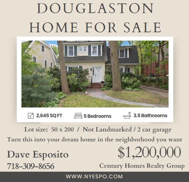 Douglaston Home For Sale