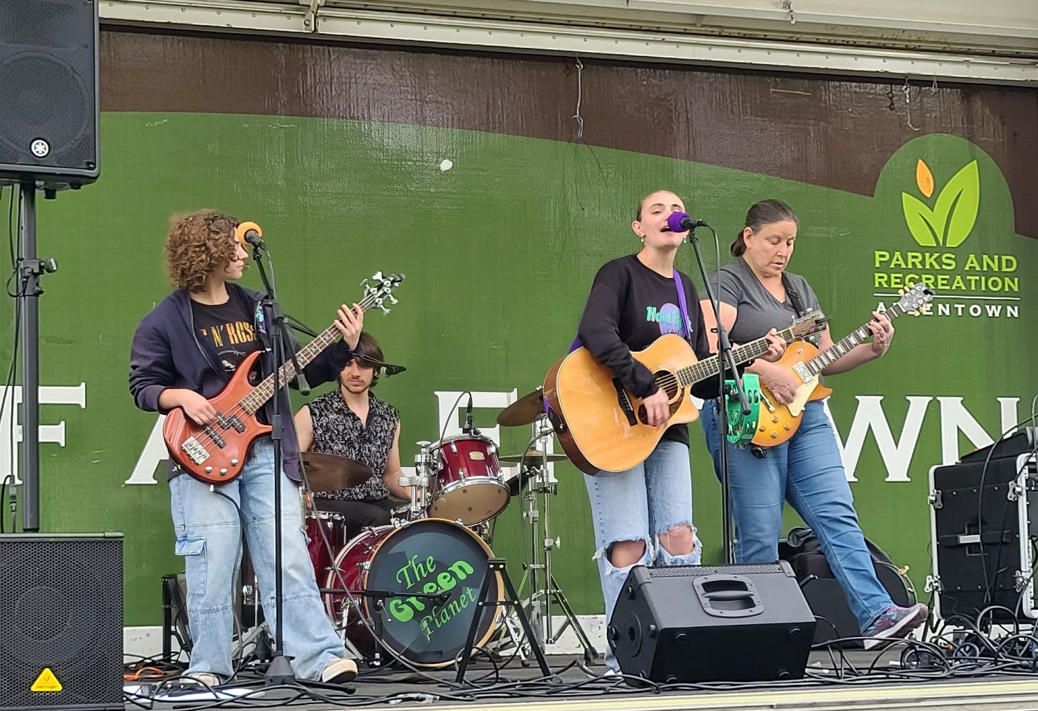 The Green Planet Band at Mahwah Public Library!