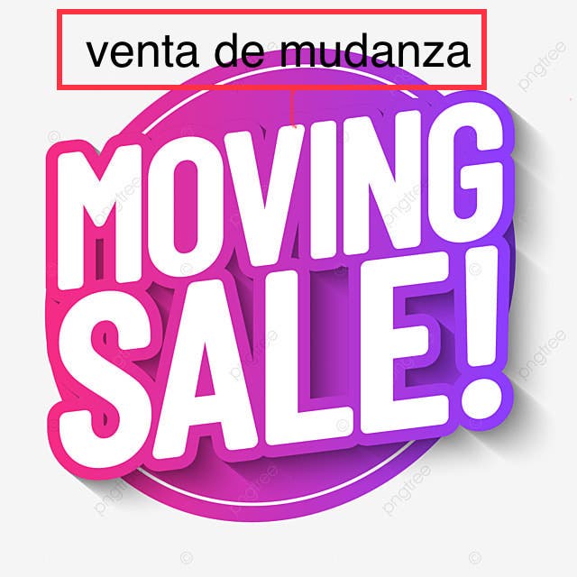 Moving Sale!