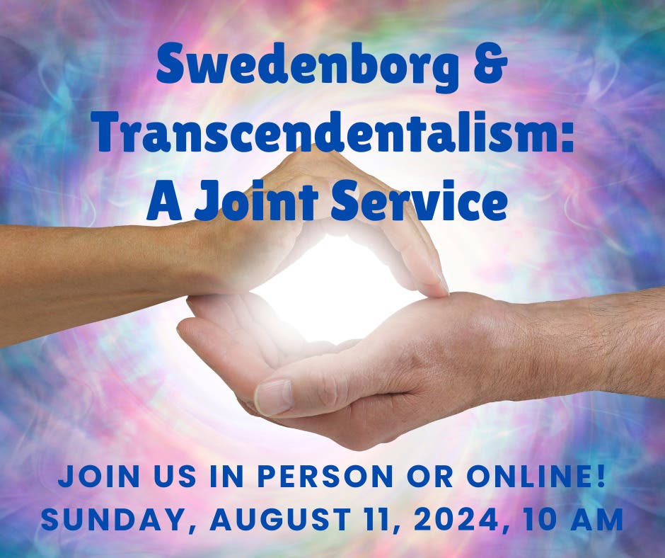 Swedenborg & Transcendentalism: A Joint Service at First Parish Sudbury