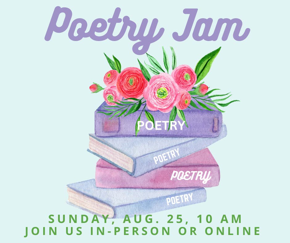 Poetry Jam at First Parish Sudbury