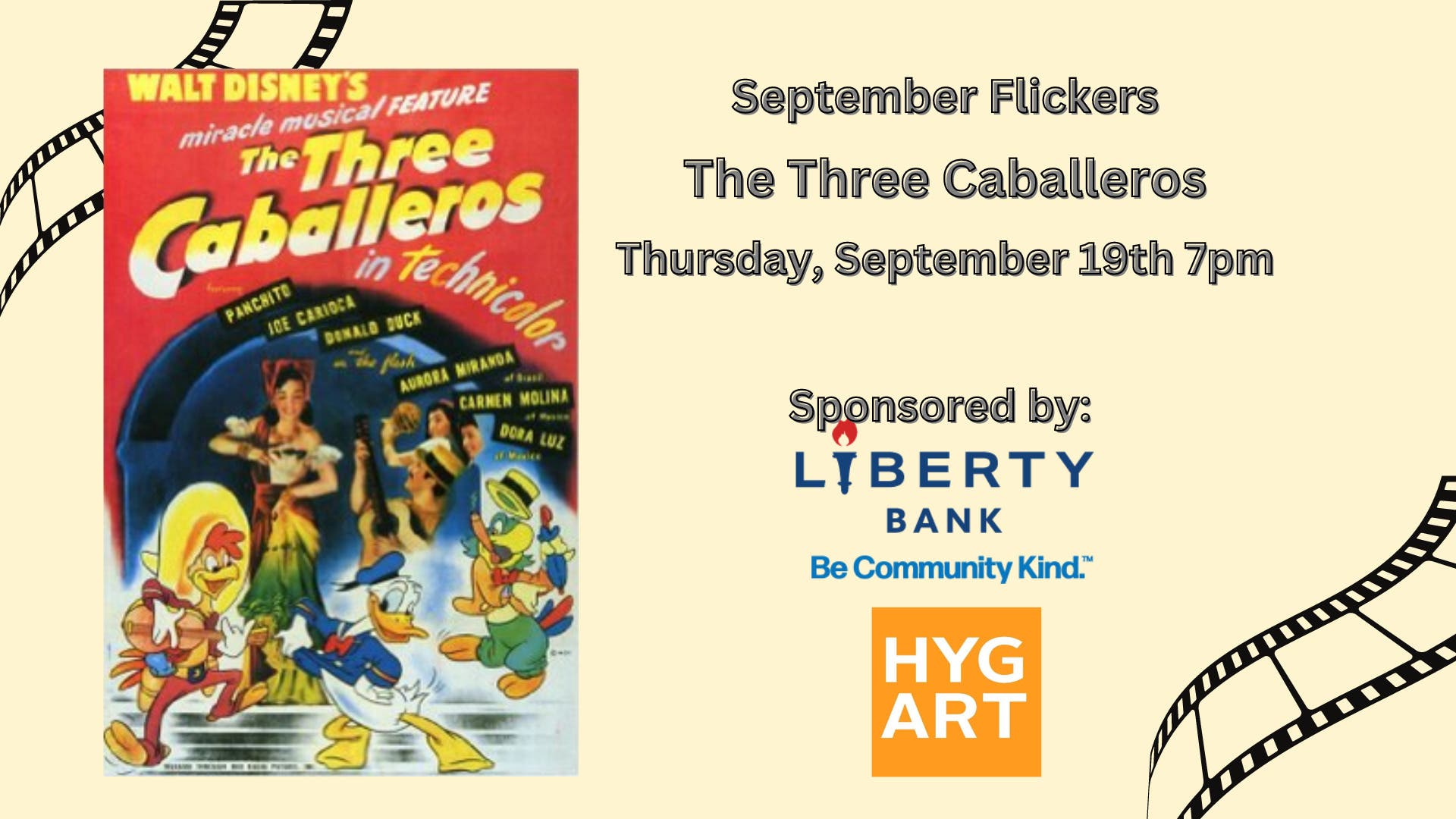 September Flickers: The Three Caballeros