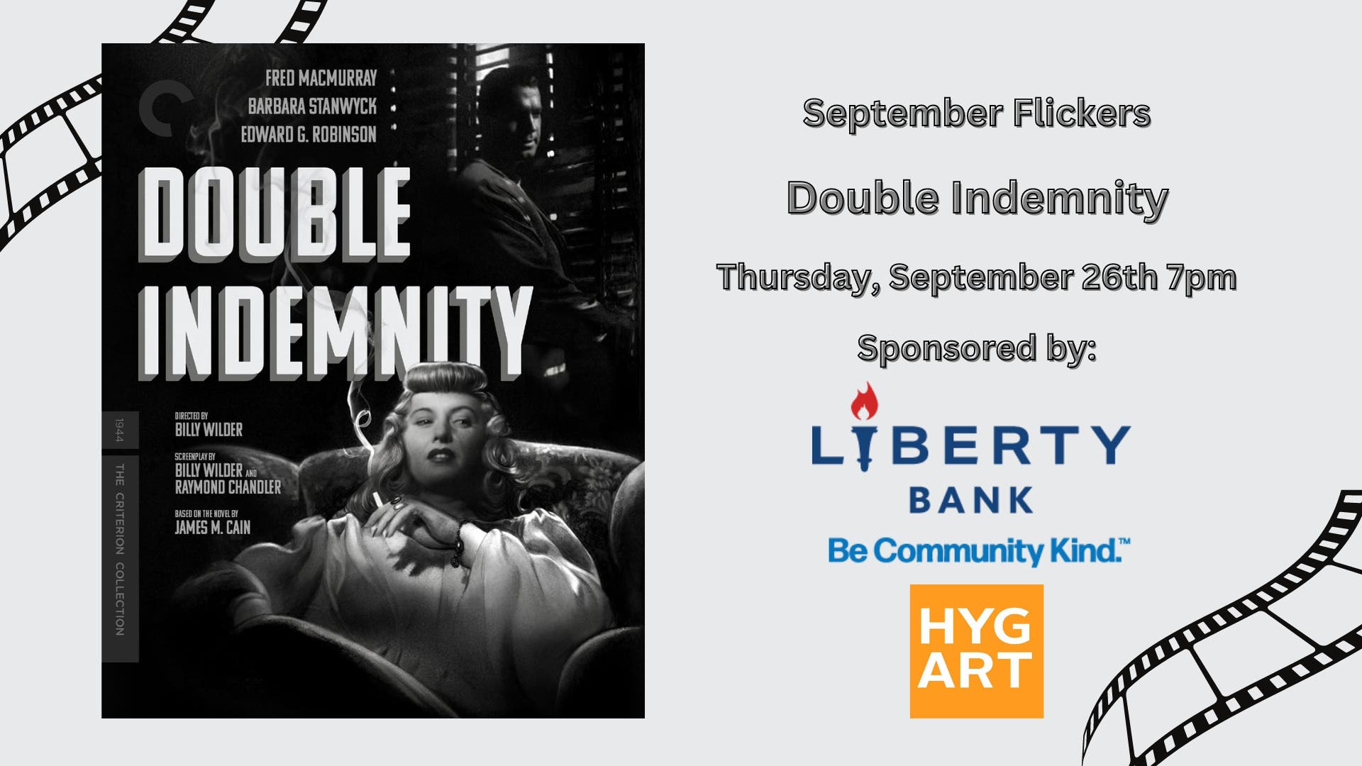 September Flickers: Double Indemnity