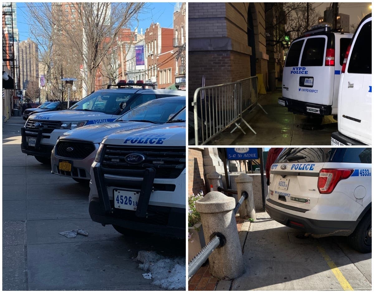 Illegal Parking Still Rampant At Long Island City NYPD Precinct