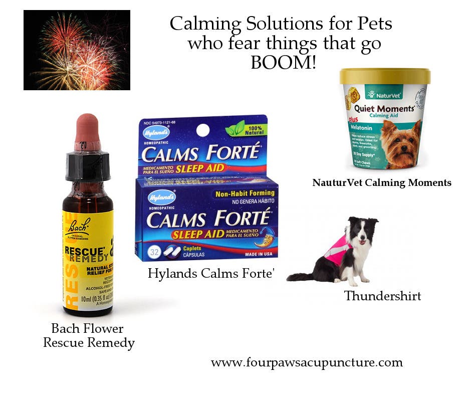 Calming Solutions for Pets during BOOM Season!