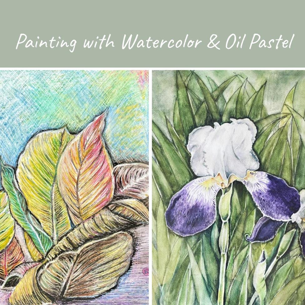 Arts Wayland Presents: Watercolor and Oil Pastel Workshop