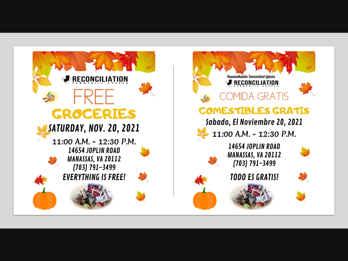 ​​Free Grocery Giveaway - Comida Gratis