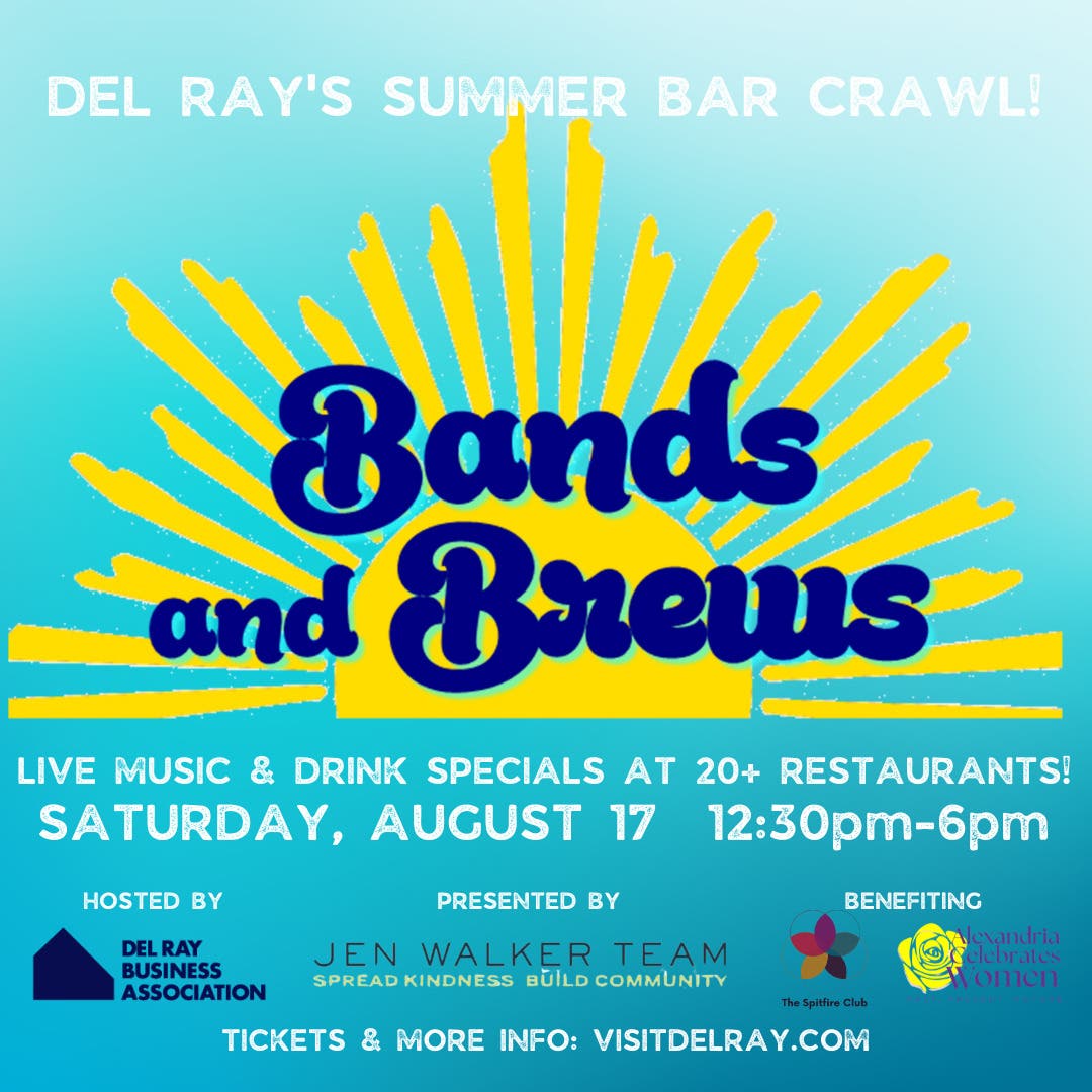 4th Annual Bands & Brews Summer Bar Crawl