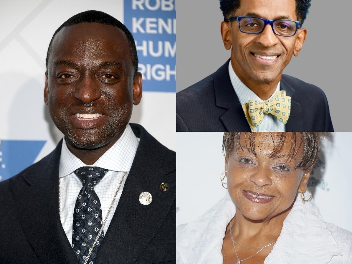 The three remaining candidates in the Harlem District 9 race.