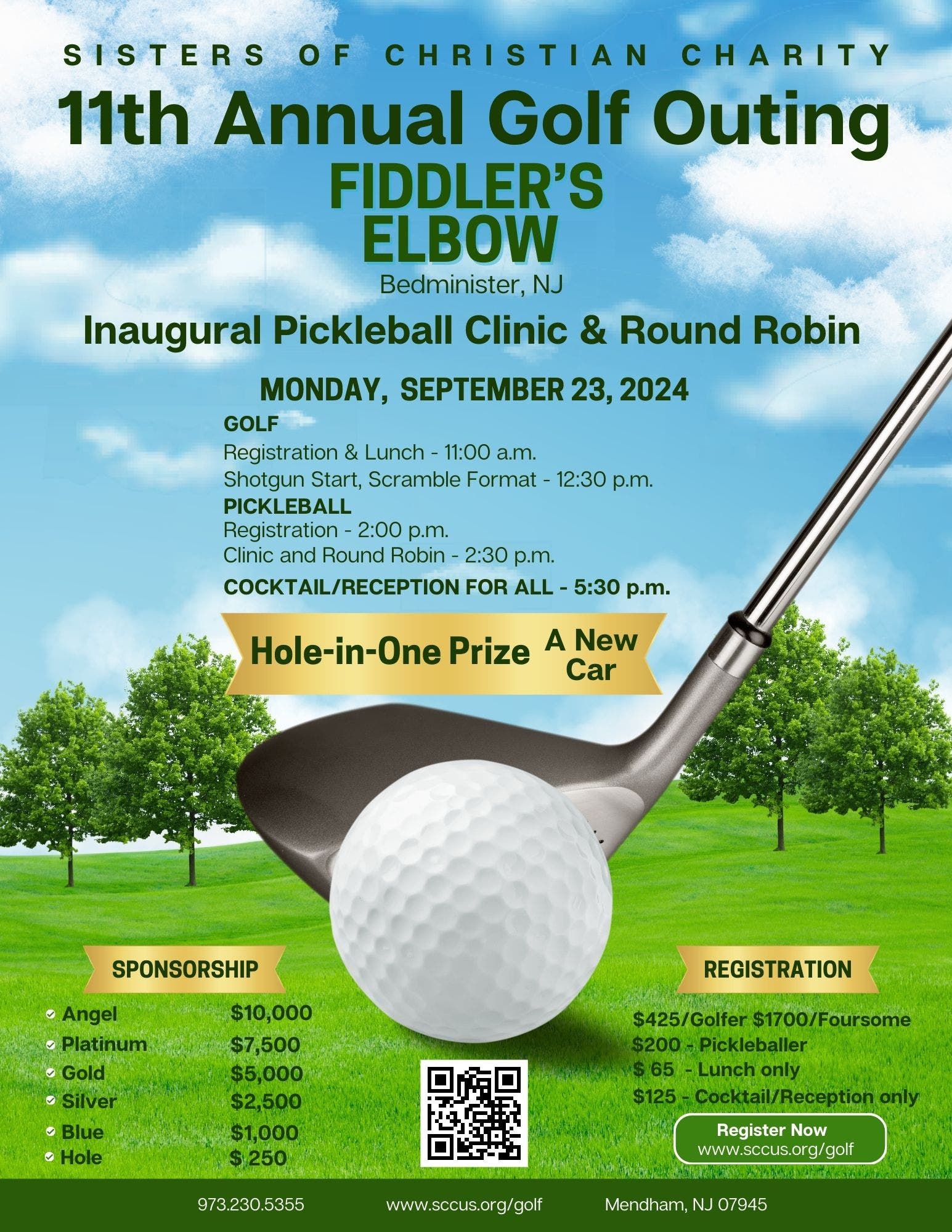 11th Annual Golf Outing and Inaugural Pickleball Clinic & Round Robin