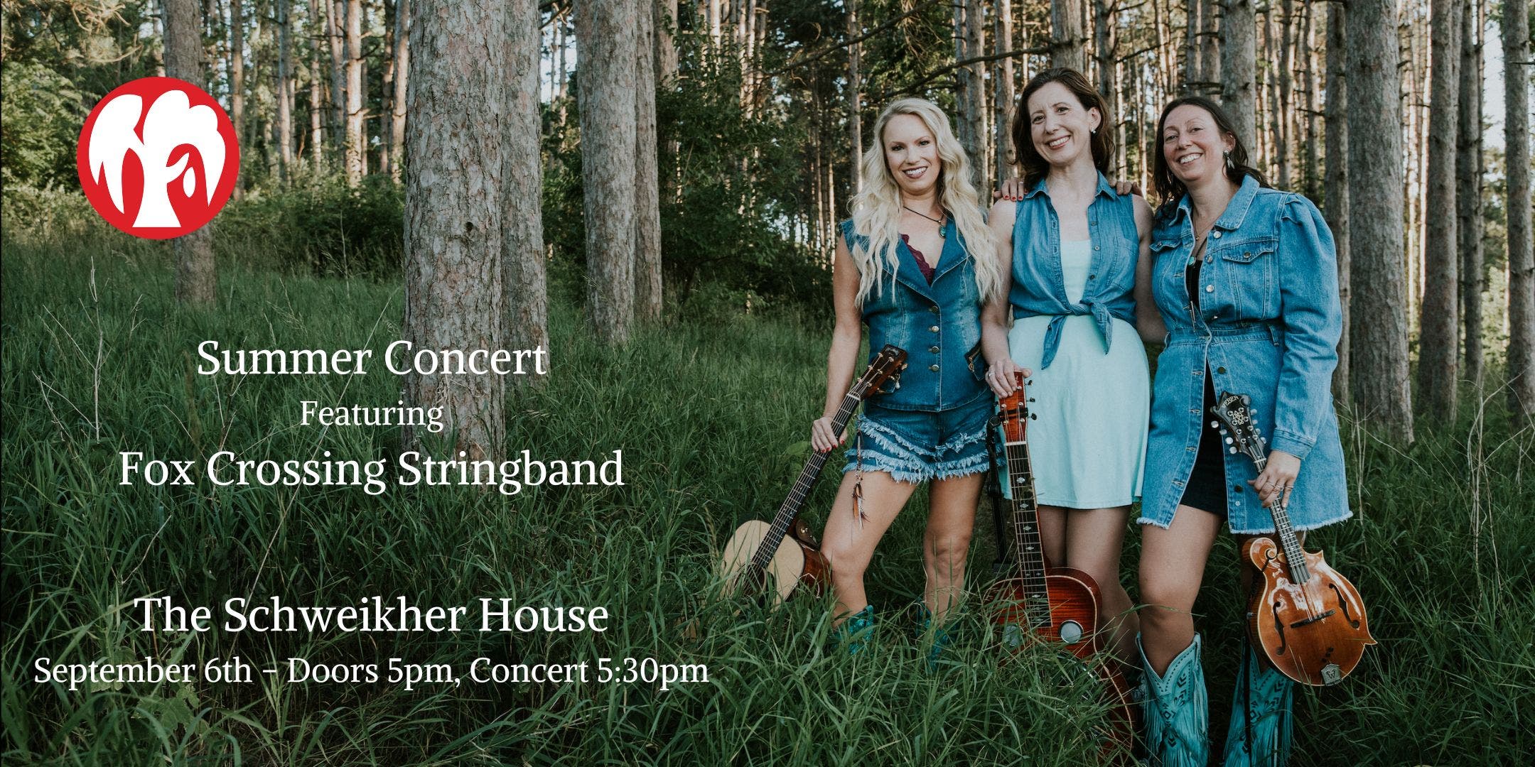 Fox Crossing Stringband - Summer Concert at Schweikher House