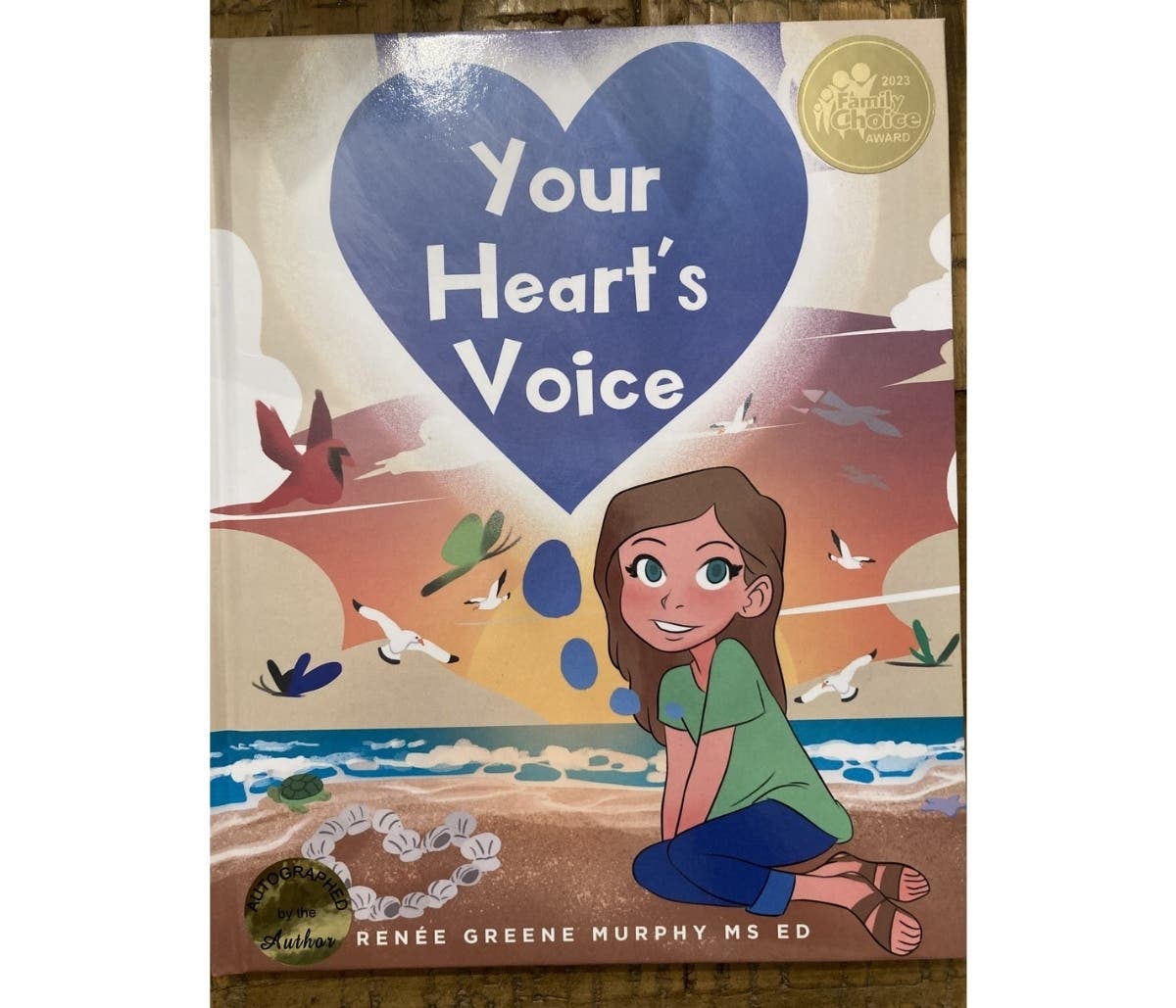 Renée Greene Murphy of Smithtown recently authored "Your Heart's Voice," a children's book.